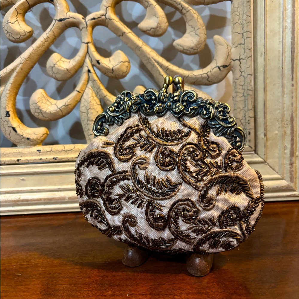 Victorian Style Beaded Evening Bag